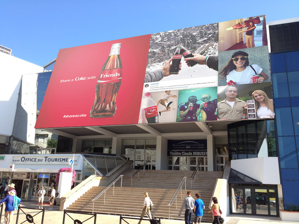 UGC as advertising content rights social media #shareacoke