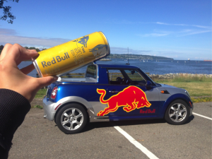 Successful social campaigns by Redbull: #Putacanonit