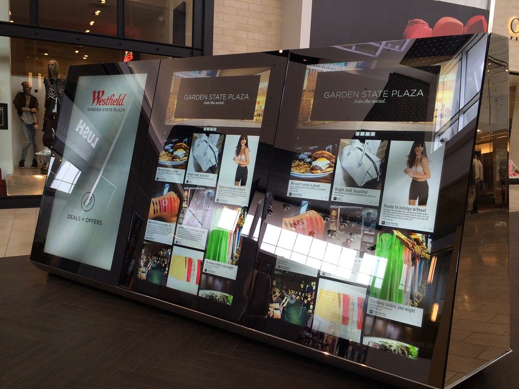 interactive mall kiosks