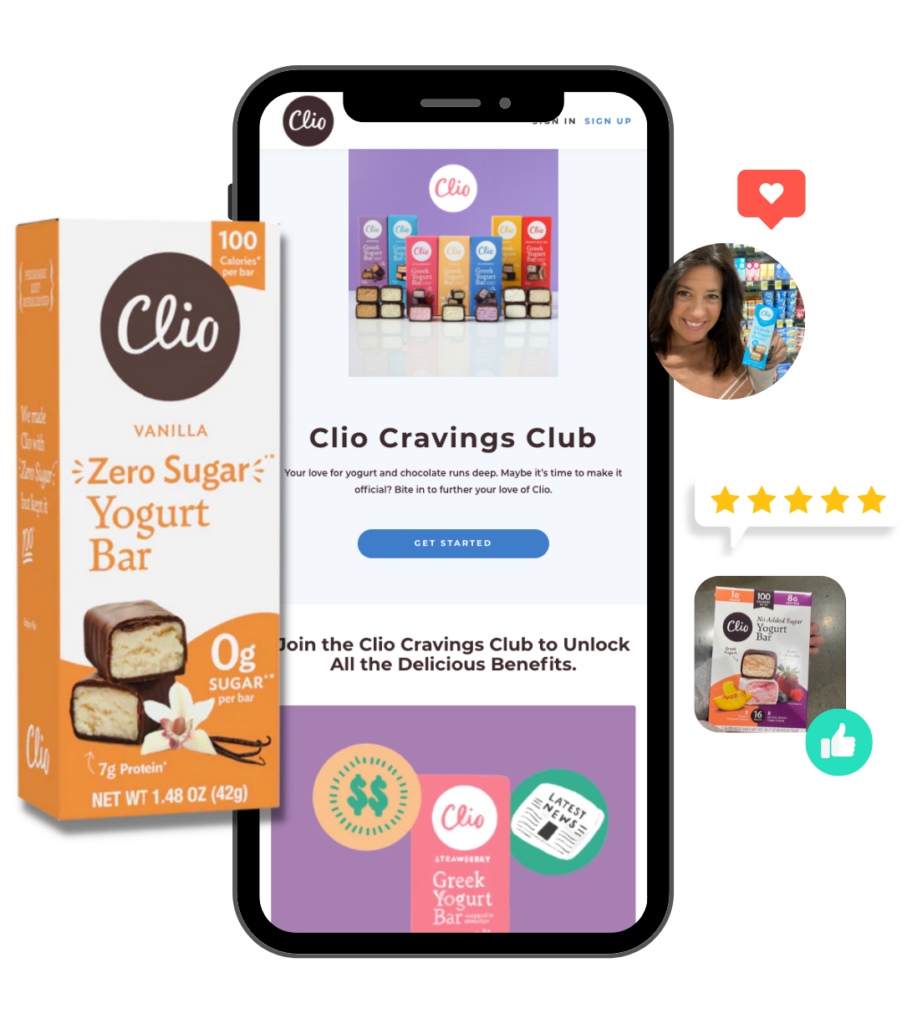 Clio Cravings Club community & UGC