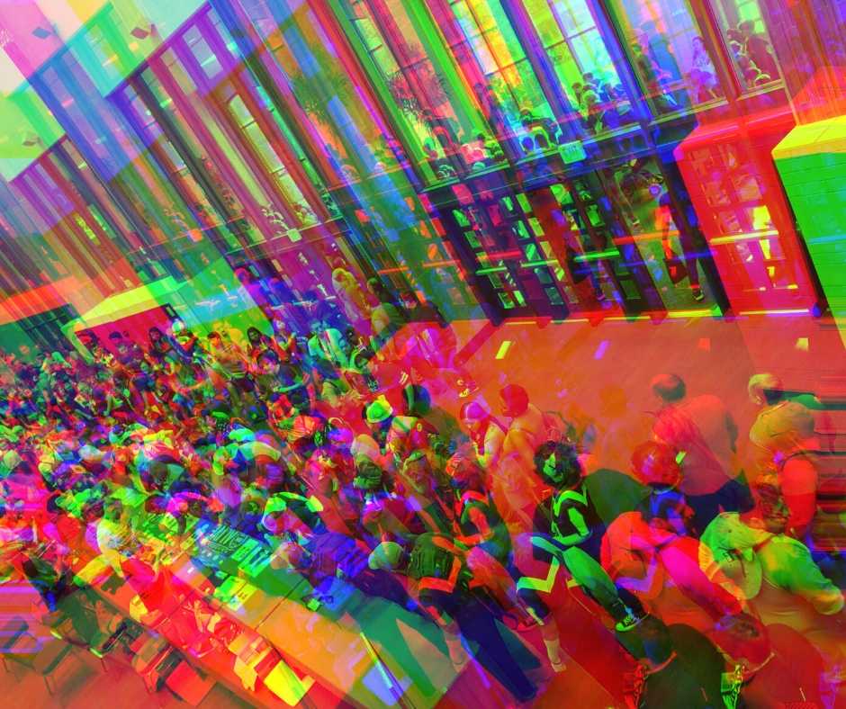 Glitched conference photo - TINT Special Events Guide to Going Digital