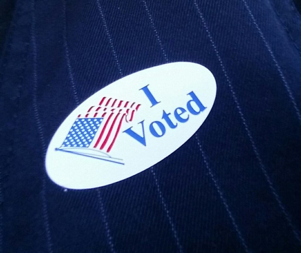 I Voted Sticker