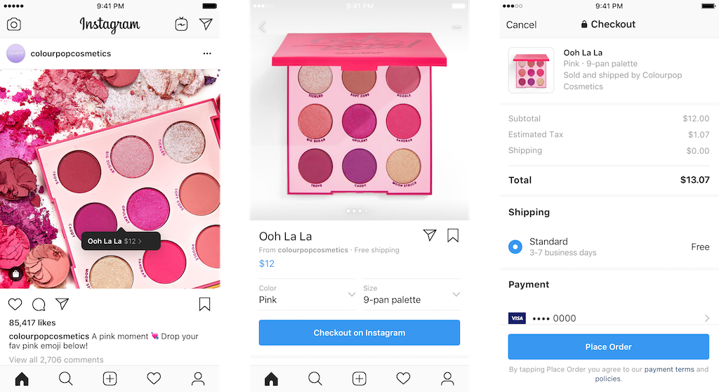 Instagram Checkout and UGC TINT