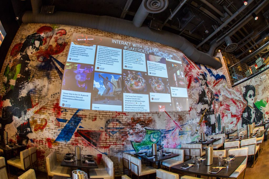 sakerok tint social wall
