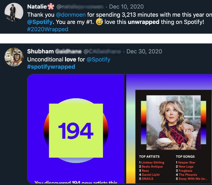 Spotify Wrapped Ad