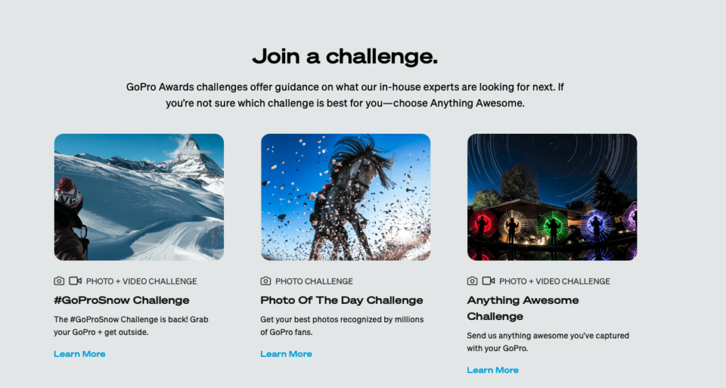 User-Generated Content Impacts GoPro Contest