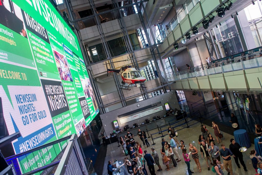 newseum social wall