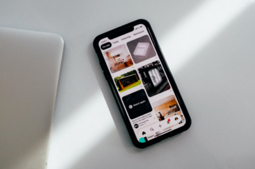 Pinterest on a cellphone