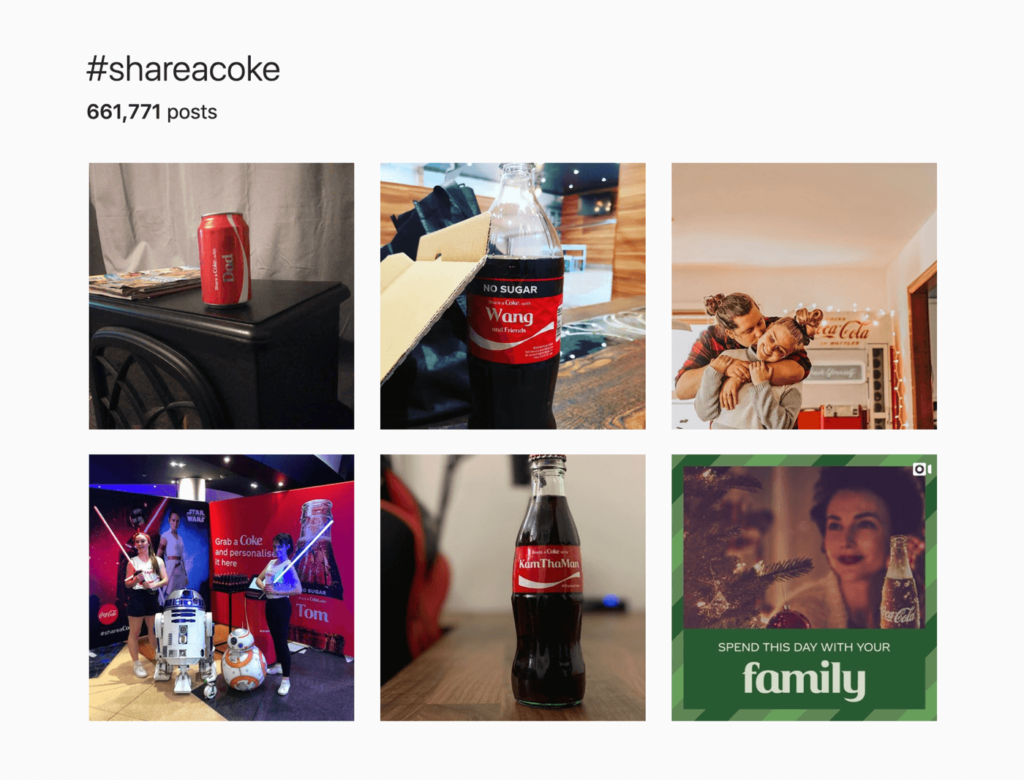 shareacoke hashtag instagram