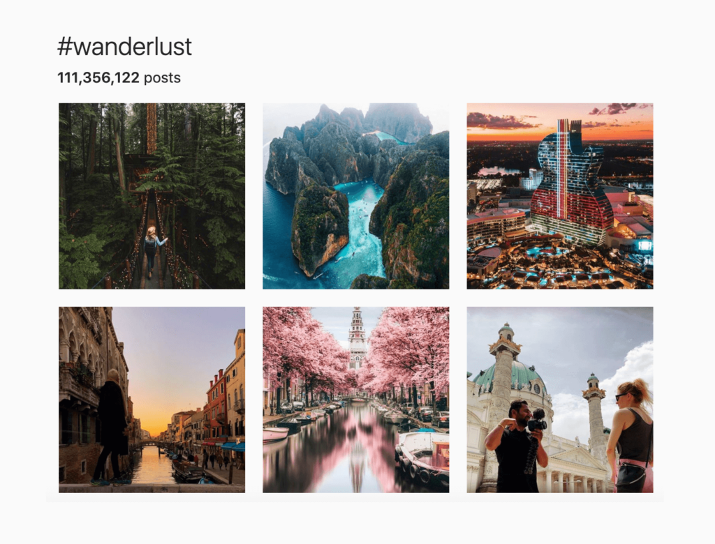 wanderlust hashtag instagram