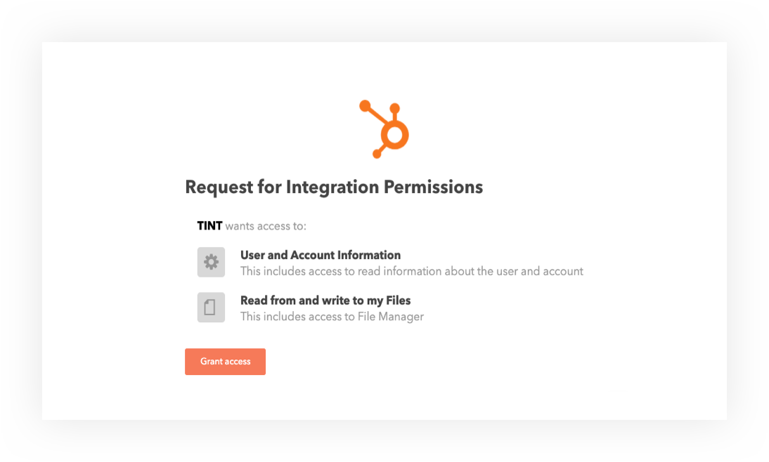 Integration Permissions