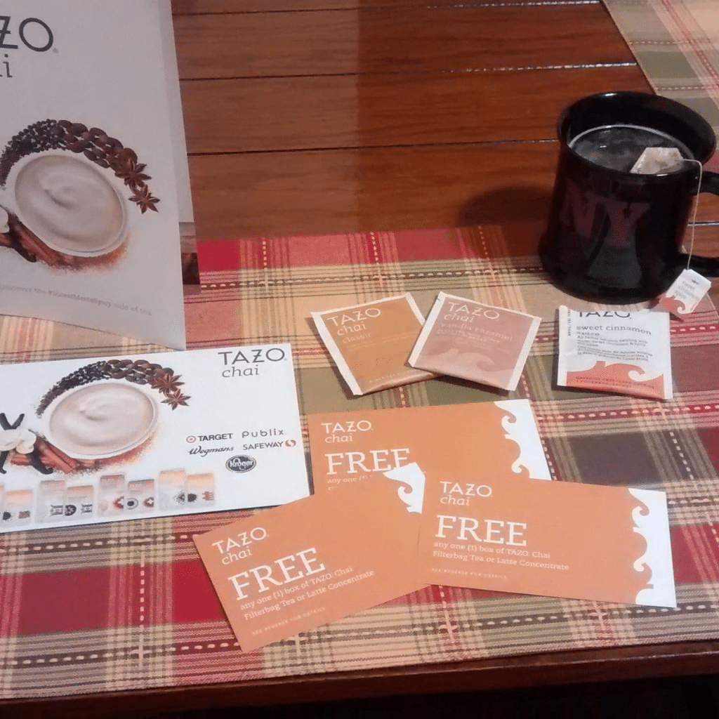 TAZO tea brand experience