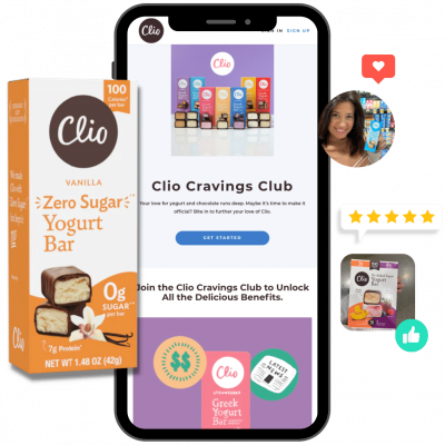 Clio Snacks UGC